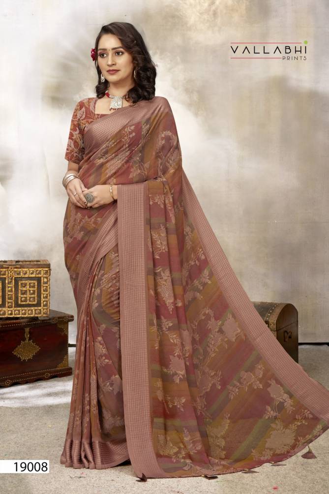 Western Vol 2 By Vallabhi Georgette Daily Wear Saree Suppliers In India